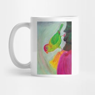 Sri Lanka hanging parrot Mug